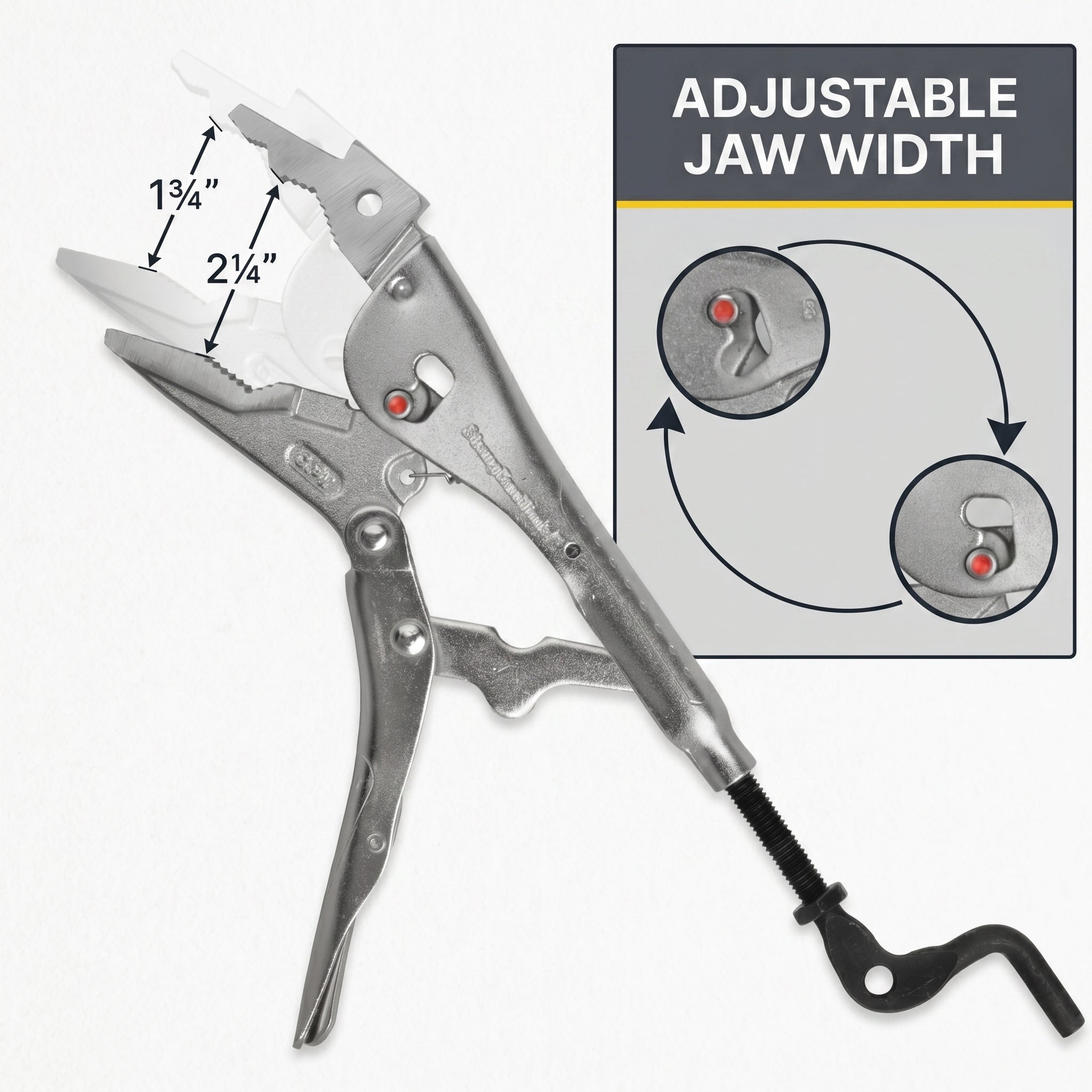 7" Extractor Locking Grounding Pliers