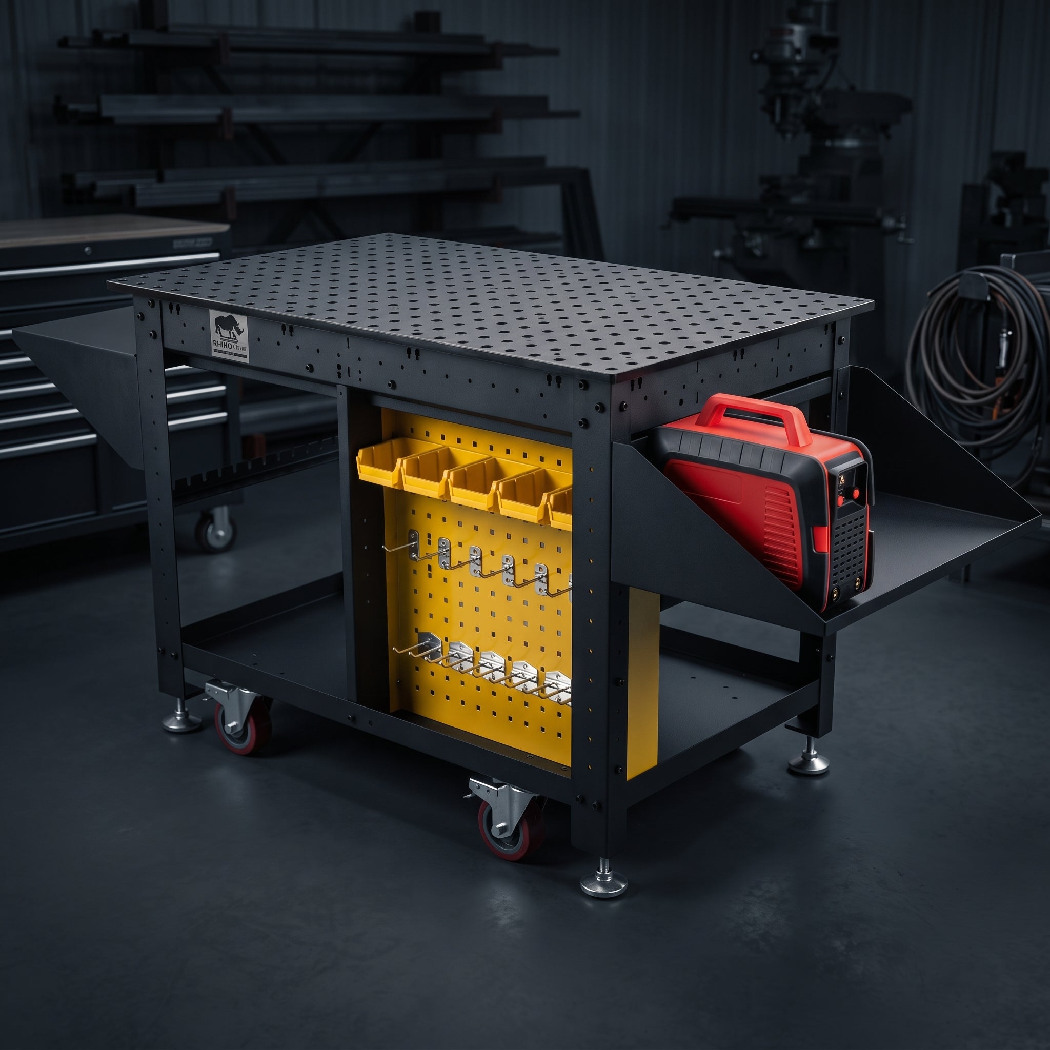 Accessory Shelves for Rhino Cart, Twin Pack