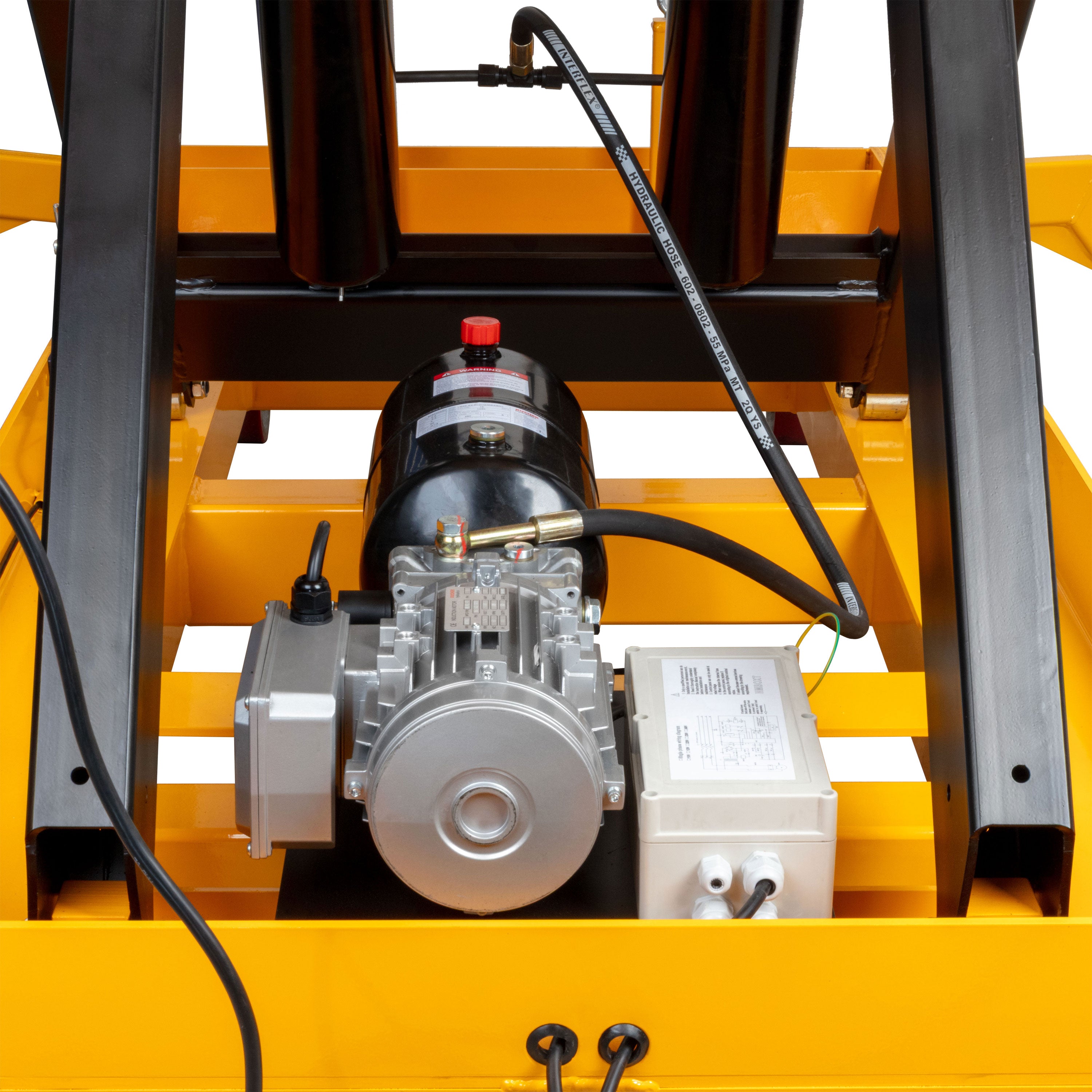 Heavy Duty Electric Hydraulic Scissor Lift, 8,800 lb Capacity