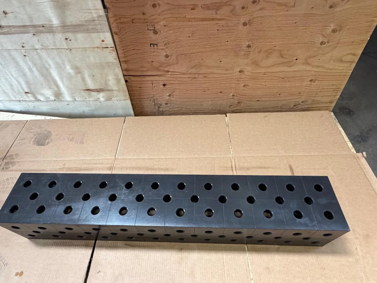 1,200x200x200mm Square U-Shape Riser Block (Plasma Nitrided), 28 mm
