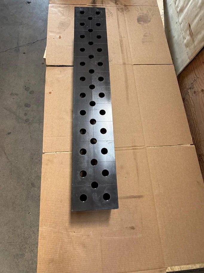 1,200x200x200mm Square U-Shape Riser Block (Plasma Nitrided), 28 mm