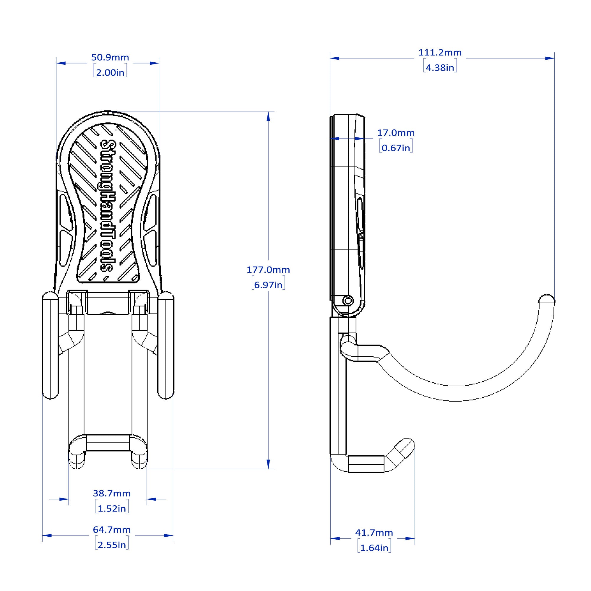 Heavy Duty Magnetic Utility Hook