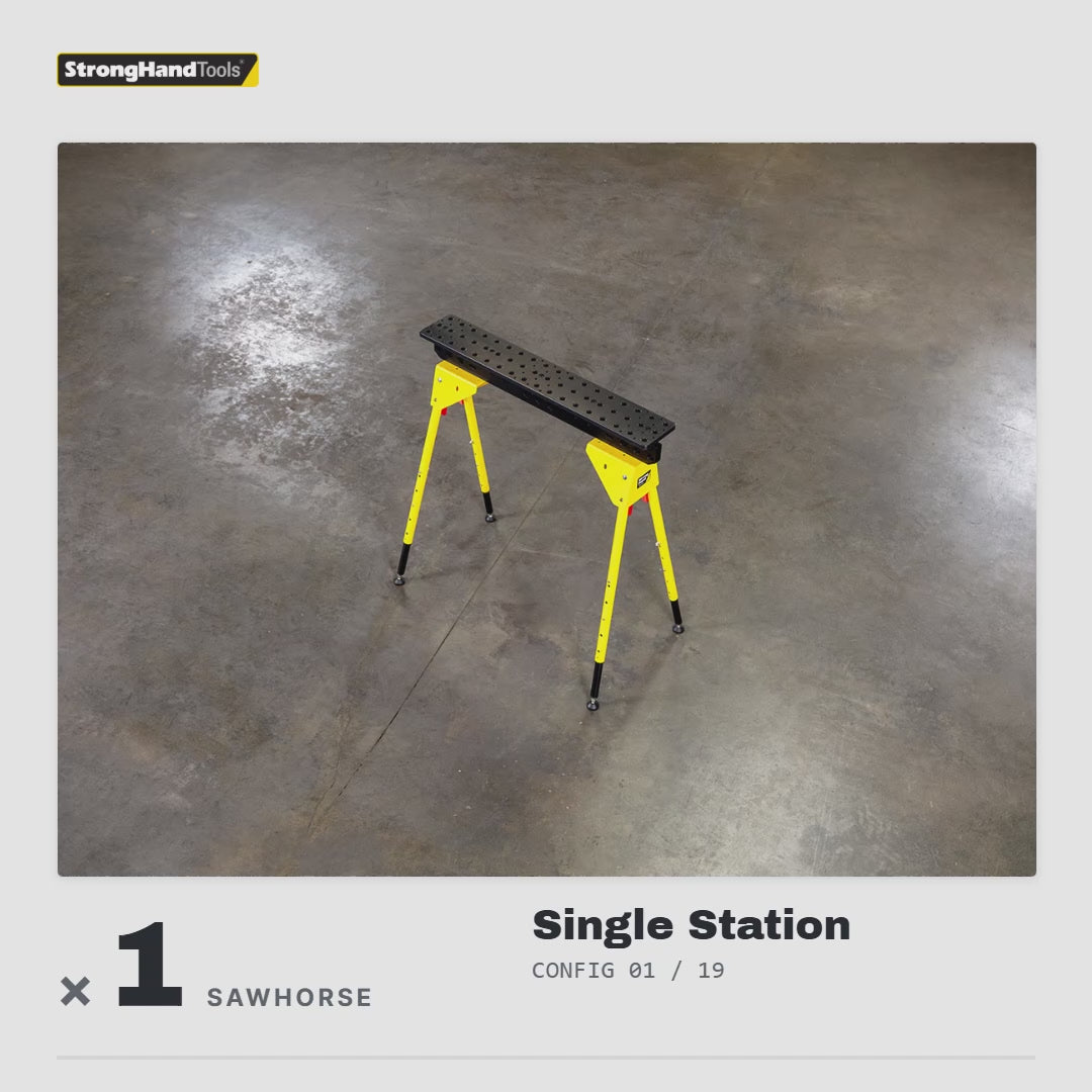 Scout 36, Sawhorse Kit (36" x 6") 5/8" System