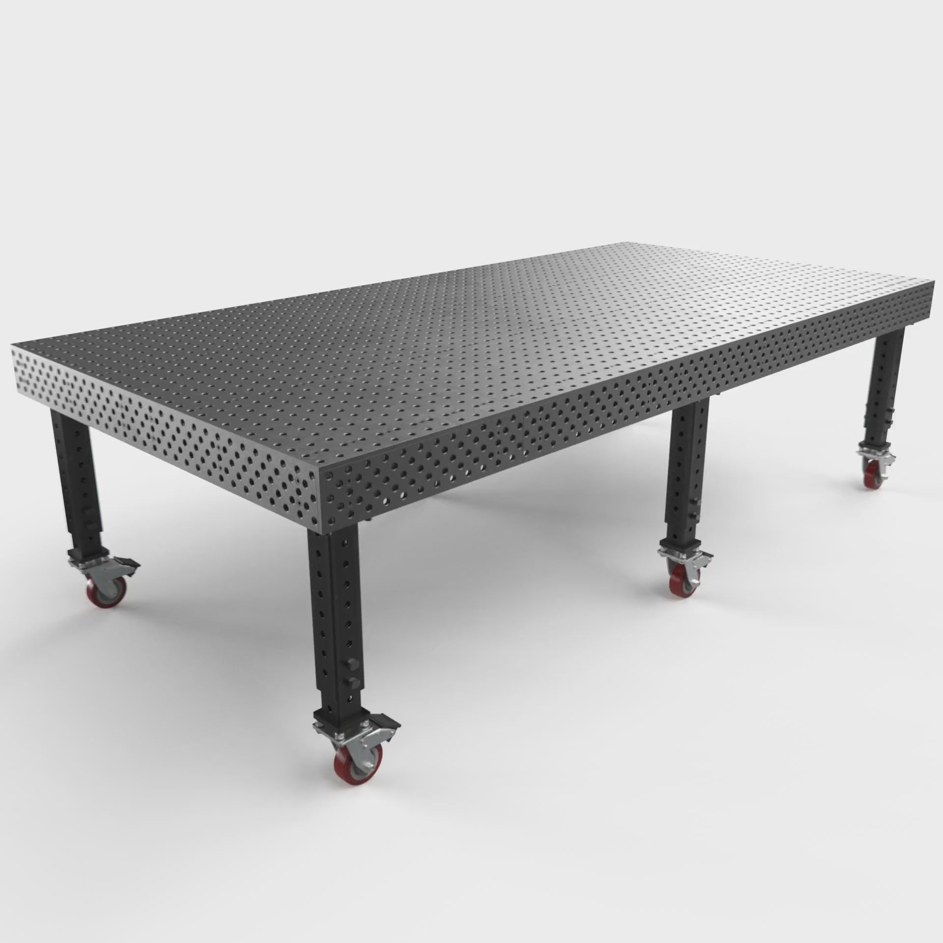 Load video: Alpha, 5-Sided, 10&#39; x 5&#39; (120&quot; x 60&quot;) Table, 5/8&quot; System