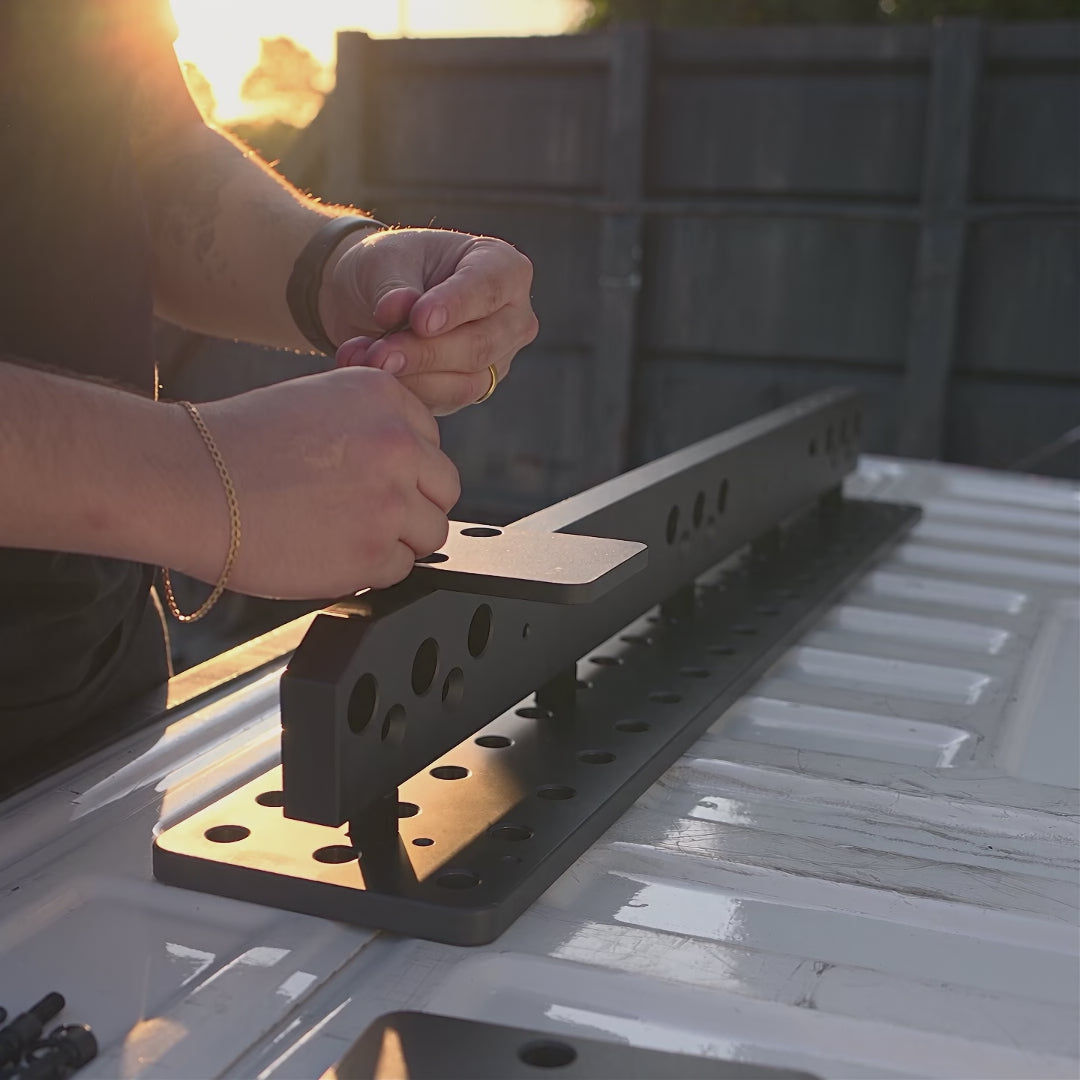 Load video: Scout 36, Sawhorse Kit (36" x 6") 5/8" System