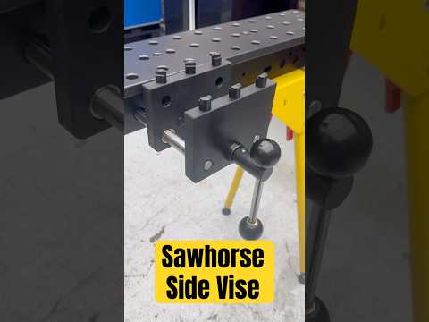 Side Vise for Sawhorse