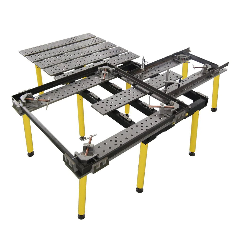 Slotted Tables, 4' × 3' (47" x 38") Table, 5/8" System (Older Version)