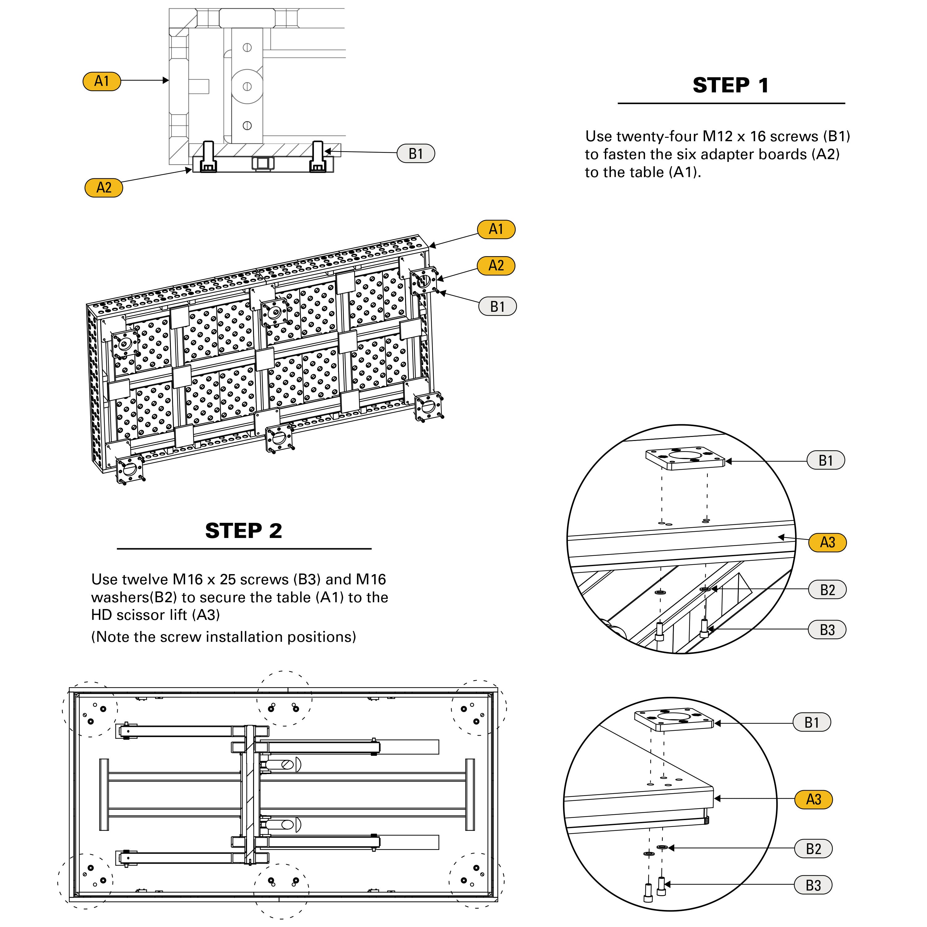 Heavy Duty Electric Hydraulic Scissor Lift, 8,800 lb Capacity