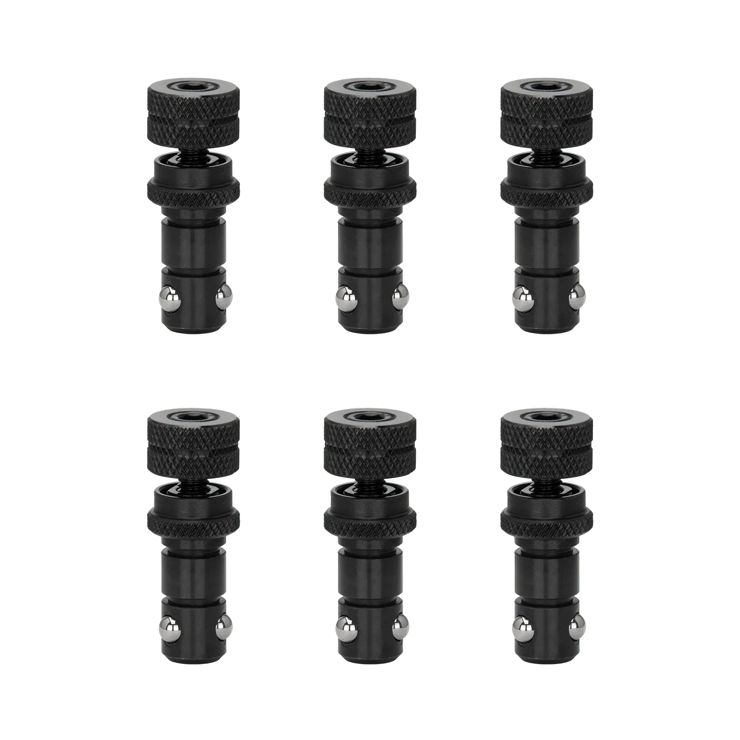 6-pc Ball Lock Bolt Pack, Fit 5/8 Holes