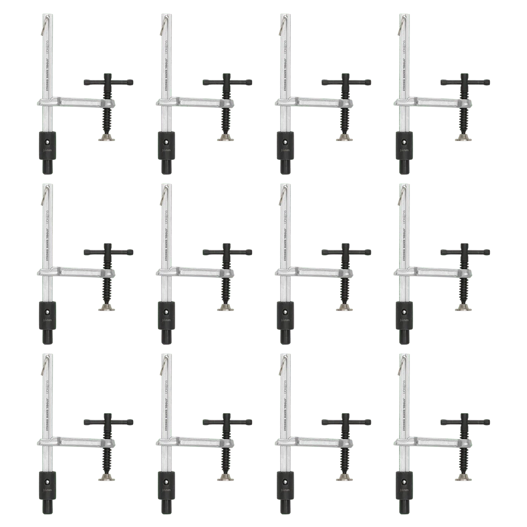 12-pc Inserta Clamp Pack, Fit 16 mm Holes – Strong Hand Tools