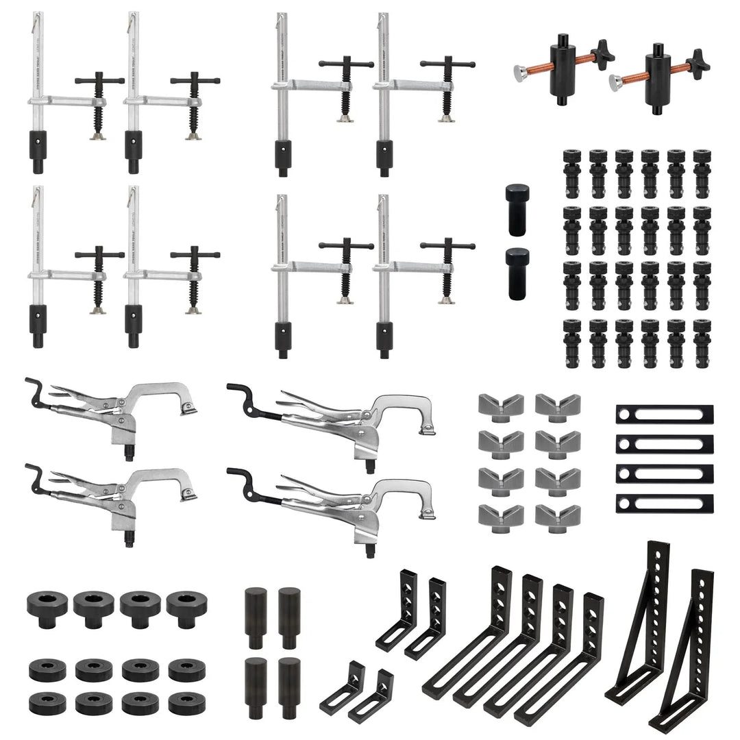 78-pc. Fixturing Kit, Fit 5/8 Holes – Strong Hand Tools