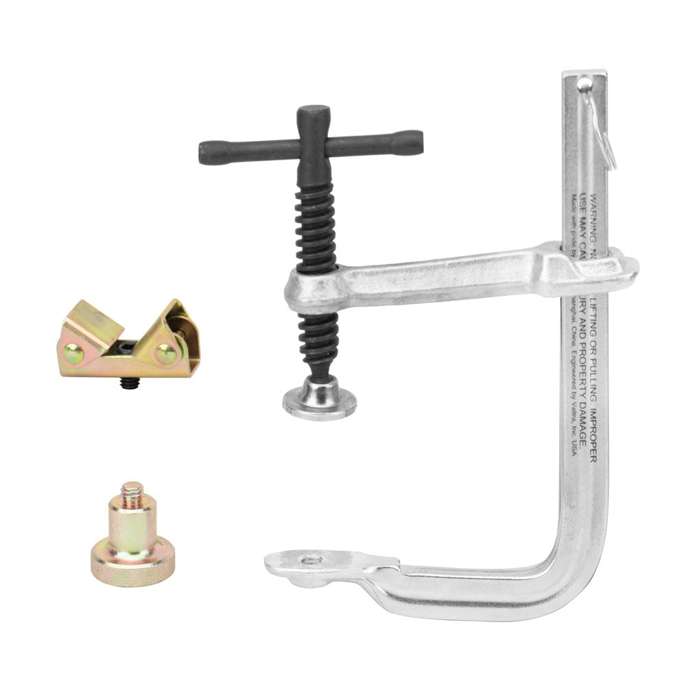 Abrazaderas en forma de F para trabajos livianos 