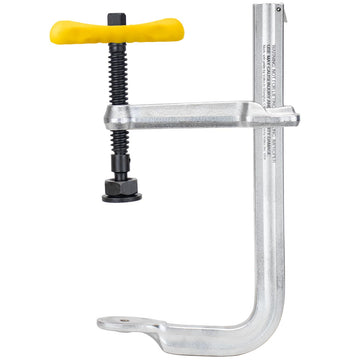 Silverline 800mm X 120mm F-Clamp – Heavy Duty Deep Throat Capacity For Woodworking & Metalwork