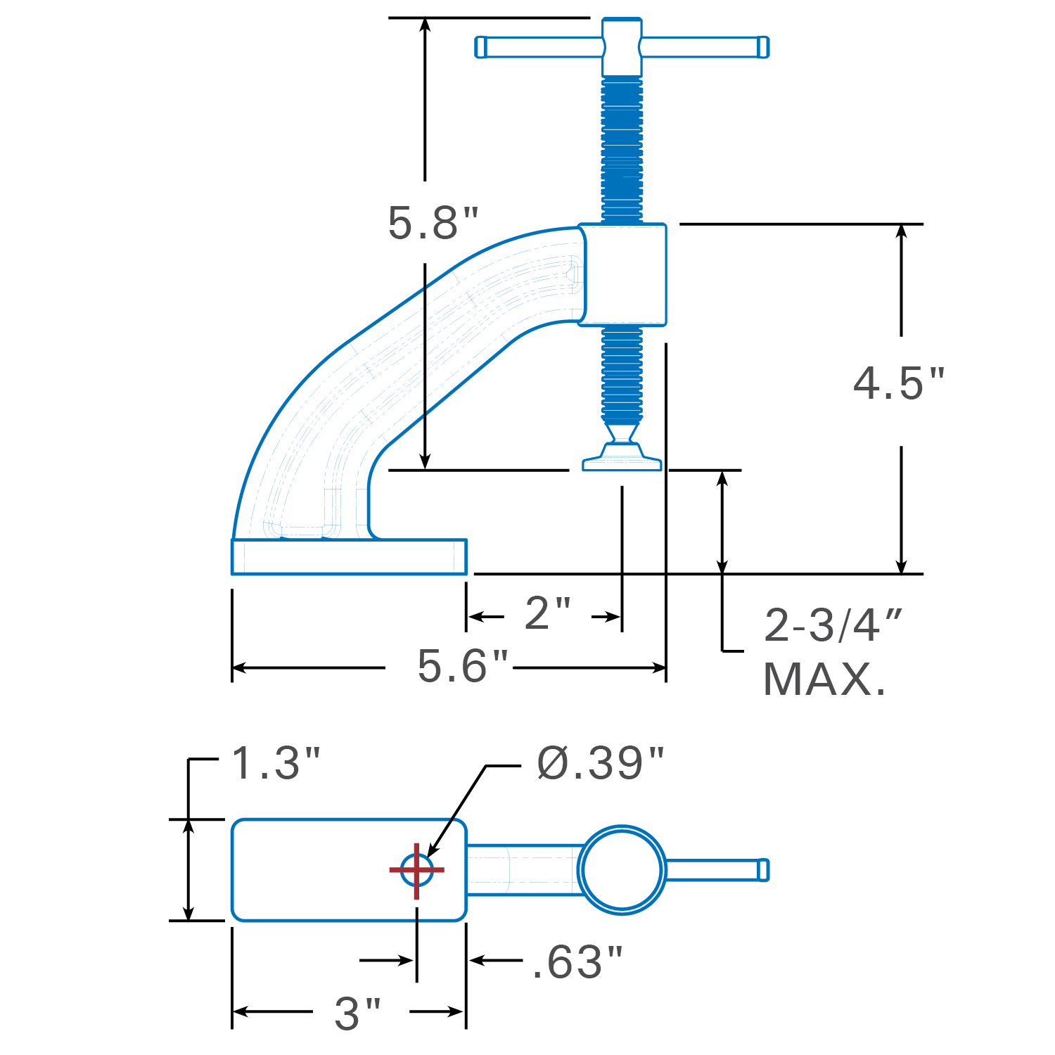 Hold Down Clamp
