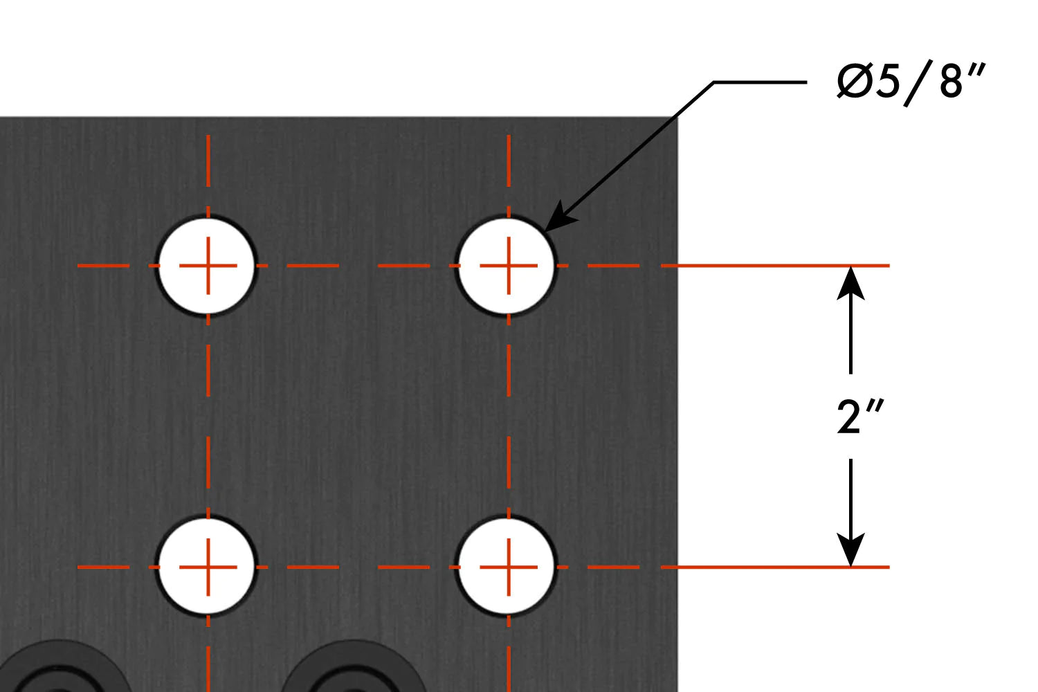 Platos reversibles para mesas Alpha 5/8 