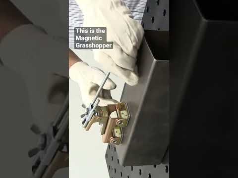 Magnetic Welding Finger with Brass Tip, 35 lb.