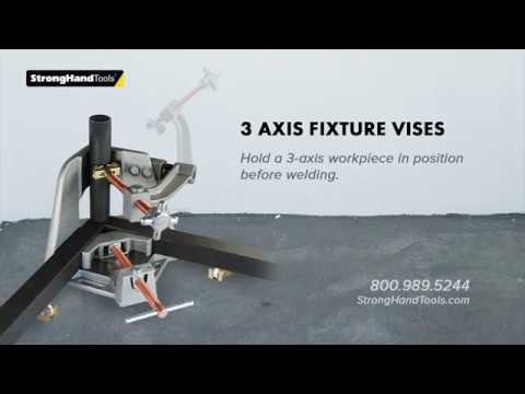 3-Axis Fixture Vise with Quick Acting Screw