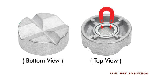 Magnetic Top V-Pads