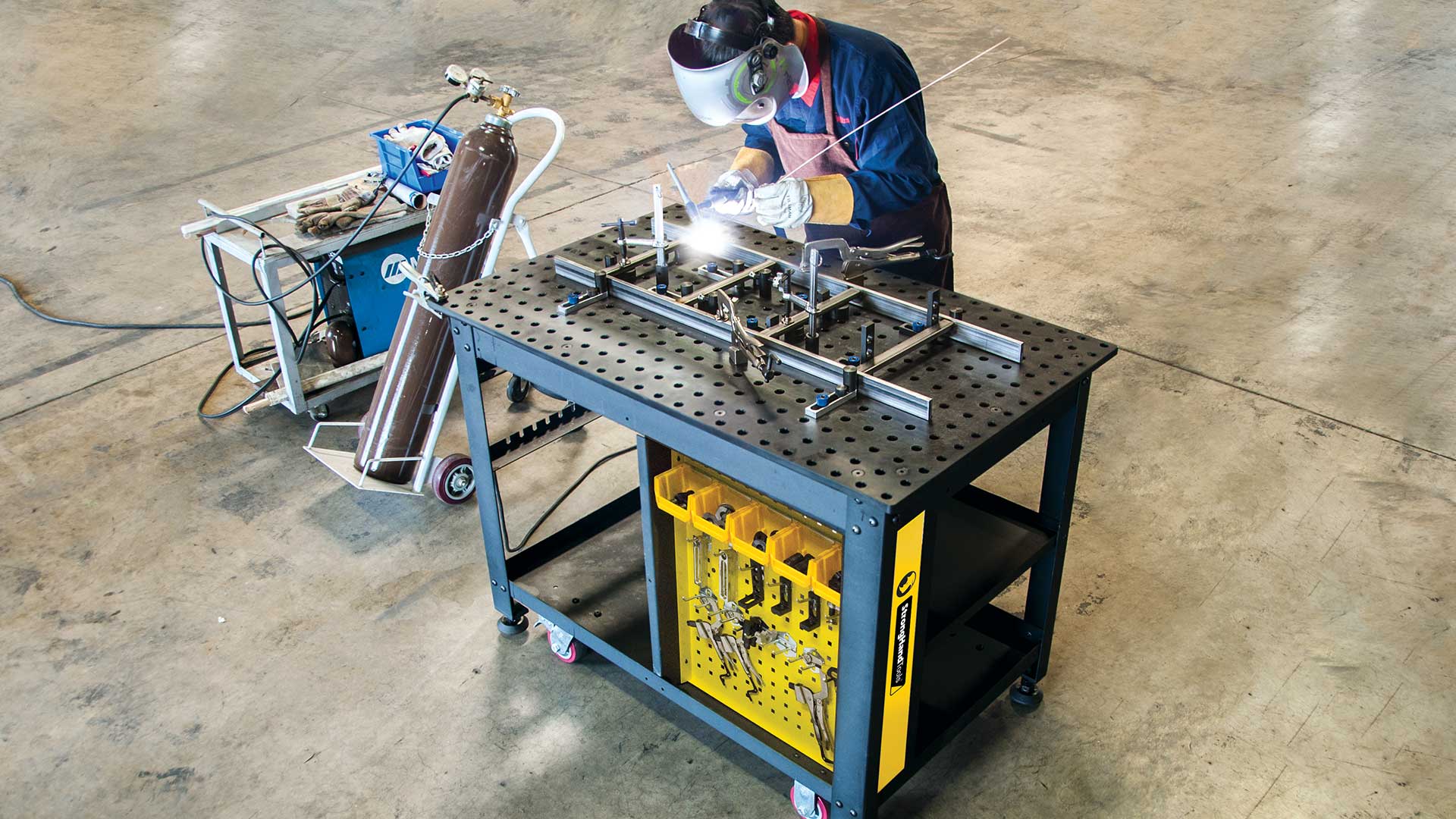 66-pc. Fixturing Kit, Fit 5/8 Holes