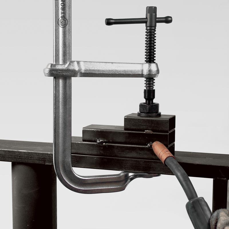 Medium Duty Reversible F-Clamps, 16.5